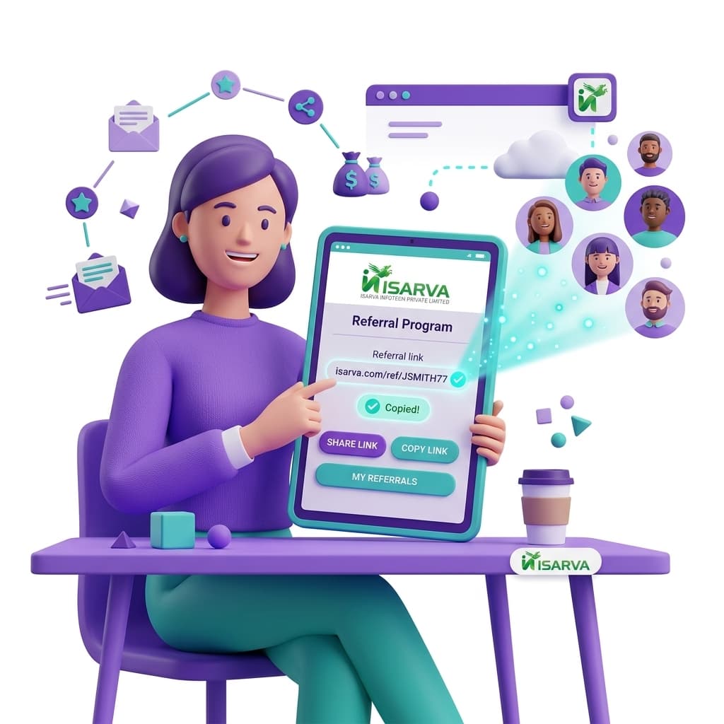 Share your referral link