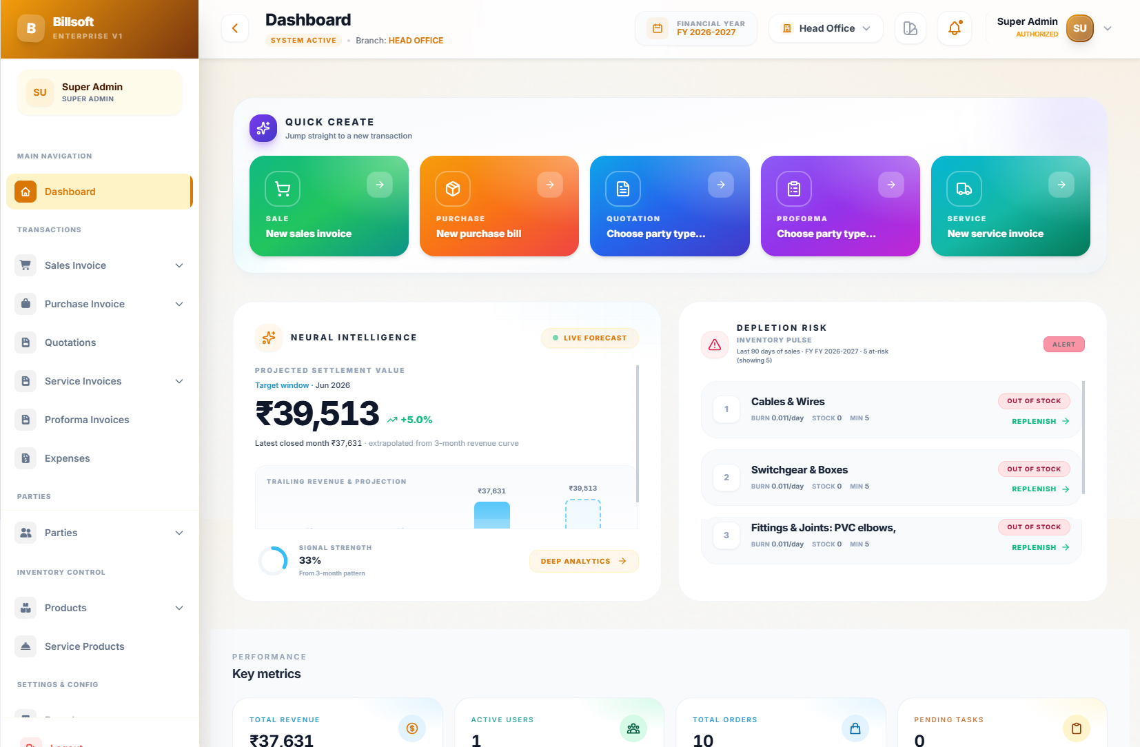 Isarva BillSoft Banner