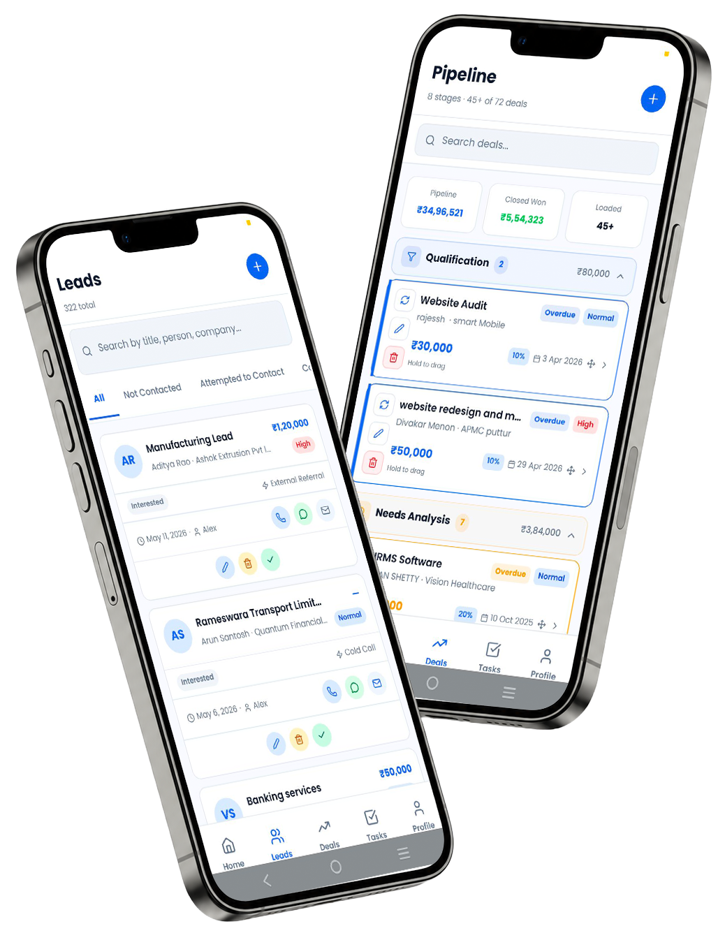 Isarva CRM Mobile App