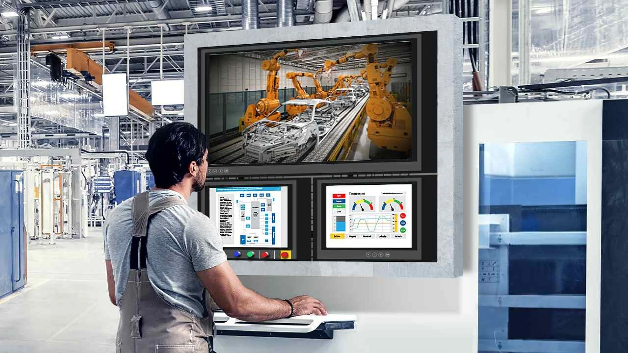 HMI & Display Board System Unit