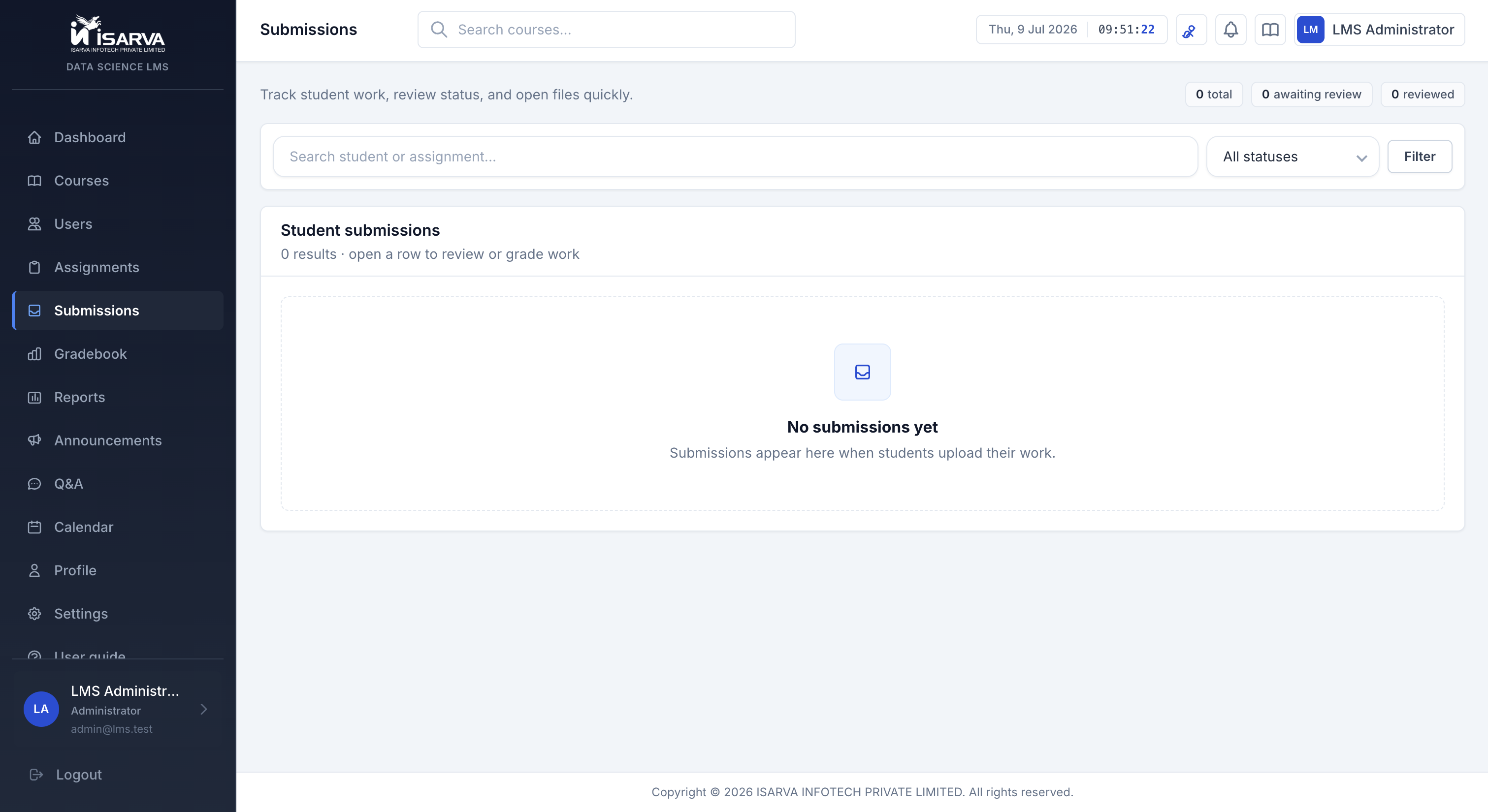 Cloud and file submissions