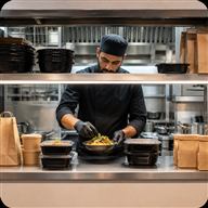Cloud kitchen delivery order management POS