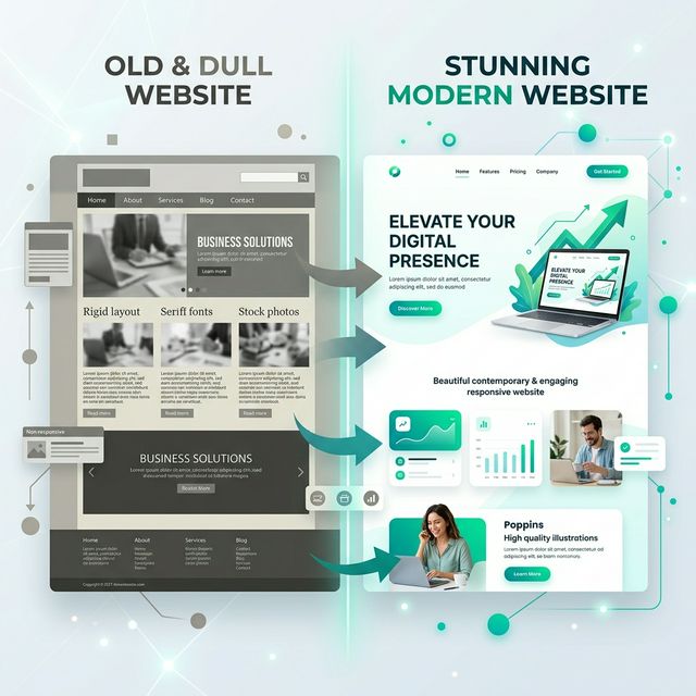 Website Redesign Service β Before & After